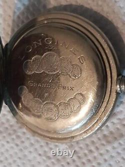 Rare WW2 LONGINES German Kriegsmarine Pocket Watch 1941