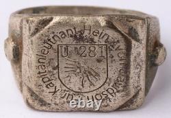 Ring U263 Attack 1942-44 U-boat WW2 German naval submarine U-Boot Kriegsmarine N