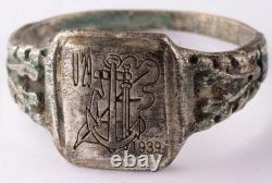 Ring U29 Sword 1939 Plate U-boat WW2 German naval submarine U-Boot Kriegsmarine
