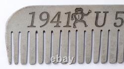 Ring U595 Frog in a tuxedo U-boat WW2 German naval submarine U-Boot Kriegsmarine