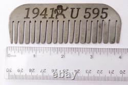 Ring U595 Frog in a tuxedo U-boat WW2 German naval submarine U-Boot Kriegsmarine