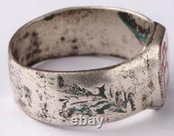 Ring U595 Frog in a tuxedo U-boat WW2 German naval submarine U-Boot Kriegsmarine