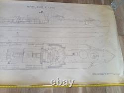 SCHNELLBOOT TYP S100 PLANS 125 Kriegsmarine. German Navy. WISCHMEYER
