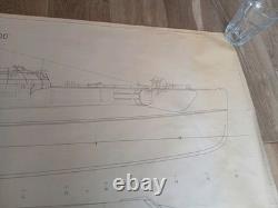 SCHNELLBOOT TYP S100 PLANS 125 Kriegsmarine. German Navy. WISCHMEYER