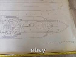 SCHNELLBOOT TYP S100 PLANS 125 Kriegsmarine. German Navy. WISCHMEYER