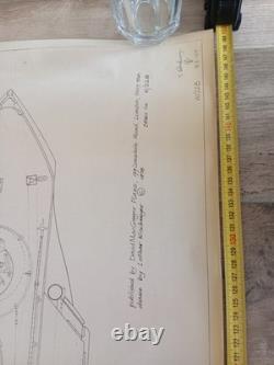 SCHNELLBOOT TYP S100 PLANS 125 Kriegsmarine. German Navy. WISCHMEYER