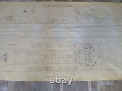 Schnellboot S-38 Plans 125 Kriegsmarine. Lothar Wischmeyer. German Navy boat