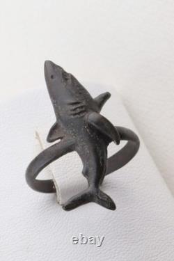 Shark Navy Marine WW2 German ring WWII Kriegsmarine Pendant Germany Army Wehrmac