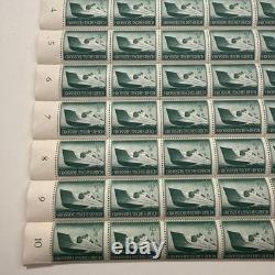 Sheet of 50 German Deutsches Reich Kriegsmarine torpedo boat Postage Stamps