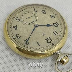 Stowa KM Kriegsmarine Rare German Military WWII U Boat Watch Class II