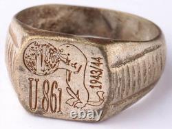 Submarine U861 Panter 1943-44 U-boat WW2 German ring naval U-Boot Kriegsmarine