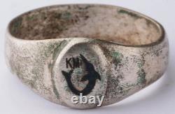 Swordfish KM Kriegsmarine WW2 German ring WWII Germany Army Navy Marine Wehrmach