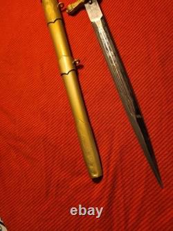 The German Kriegsmarine Dagger. Carl Eickhorn. WW2