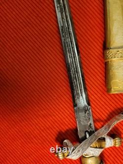 The German Kriegsmarine Dagger. Mark of Manufacturer. WW2