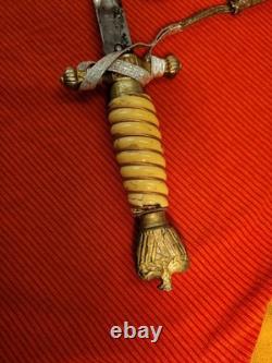 The German Kriegsmarine Dagger. Mark of Manufacturer. WW2