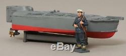 Thomas Gunn Ww2 Germans Km001b Kriegsmarine Barchino Motorboat Set Mib