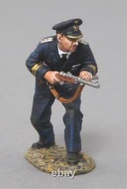 Thomas Gunn Ww2 Germans Km003a Kriegsmarine Officer With Bergmann Blue