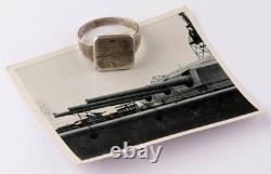 Tirpitz WW2 Bismarck-class battleships German ring 800 Silver WWII Navy Marine K