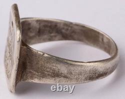 Tirpitz WW2 Bismarck-class battleships German ring 800 Silver WWII Navy Marine K