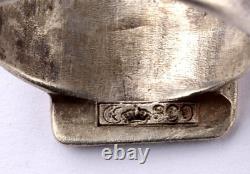 Tirpitz WW2 Bismarck-class battleships German ring 800 Silver WWII Navy Marine K