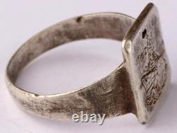 Tirpitz WW2 Bismarck-class battleships German ring 800 Silver WWII Navy Marine K