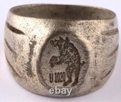 U 1020 Wild boar U-boat WW2 German ring naval submarine U-Boot Kriegsmarine Navy