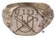 U 1233 Cane U-boat WW2 German ring naval submarine U-Boot Kriegsmarine Navy WWII