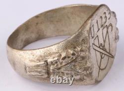 U 1233 Cane U-boat WW2 German ring naval submarine U-Boot Kriegsmarine Navy WWII