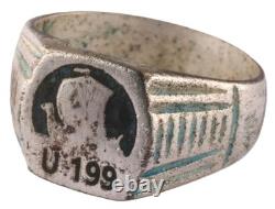 U 199 Navy U-boat WW2 German ring naval submarine U-Boot Kriegsmarine Unterseebo