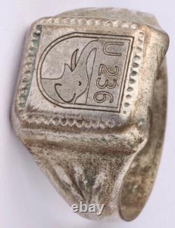 U 236 Elephant U-boat WW2 German ring naval submarine U-Boot Kriegsmarine Navy