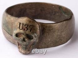 U 37 1939-44 U-boat WW2 German ring naval submarine U-Boot Kriegsmarine Navy WWI