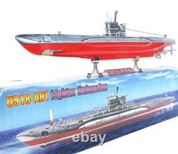 U-518 Art Gas Lighter German WWII Kriegsmarine U-BOOT Submarine Die-Cast MIB`80