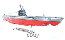 U-518 Art Gas Lighter German WWII Kriegsmarine U-BOOT Submarine Die-Cast MIB`80