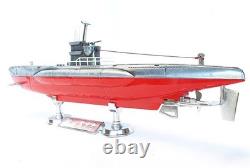 U-518 Art Gas Lighter German WWII Kriegsmarine U-BOOT Submarine Die-Cast MIB`80