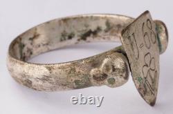 U-68 U-boat WW2 Skull German ring naval submarine U-Boot Kriegsmarine Navy Unter