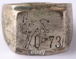 U-73 Donkey U-boat WW2 German naval submarine U-Boot Kriegsmarine Navy Unterseeb