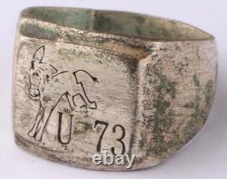 U-73 Donkey U-boat WW2 German naval submarine U-Boot Kriegsmarine Navy Unterseeb