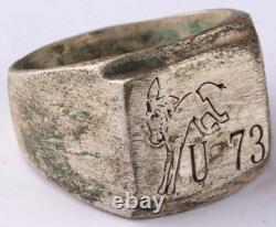 U-73 Donkey U-boat WW2 German naval submarine U-Boot Kriegsmarine Navy Unterseeb