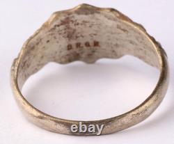 U-Boot U293 Snail on a globe U-boat WW2 German ring naval submarine Kriegsmarine