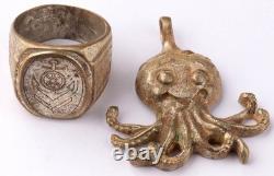 U-boat U462 Octopus WW2 German ring naval submarine U-Boot 1942 Kriegsmarine
