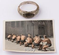 U-boat U636 Double horse head WWII German submarine Ring navy war period WW2 set