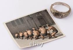 U-boat U636 Double horse head WWII German submarine Ring navy war period WW2 set