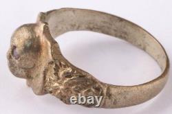 U-boat WW2 German pendant ring naval submarine U-Boot Kriegsmarine Navy Skull