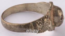 U-boat WW2 German pendant ring naval submarine U-Boot Kriegsmarine Navy Skull