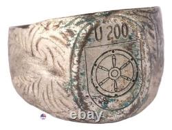 U-boat WW2 German ring U200 naval submarine U-Boot Kriegsmarine Navy WWII Unters
