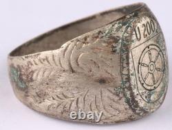 U-boat WW2 German ring U200 naval submarine U-Boot Kriegsmarine Navy WWII Unters