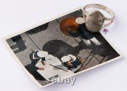 U1007 Kriegsmarine Navy Raven captain with bottle U-boat WW2 German ring naval