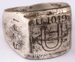 U1019 Kriegsmarine 1939-43 Navy U-boat WW2 German ring naval submarine U-Boot