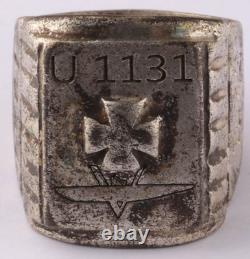 U1131 U-boat WW2 German ring naval submarine 1941-43 U-Boot Kriegsmarine Navy WW