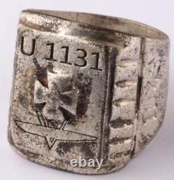 U1131 U-boat WW2 German ring naval submarine 1941-43 U-Boot Kriegsmarine Navy WW